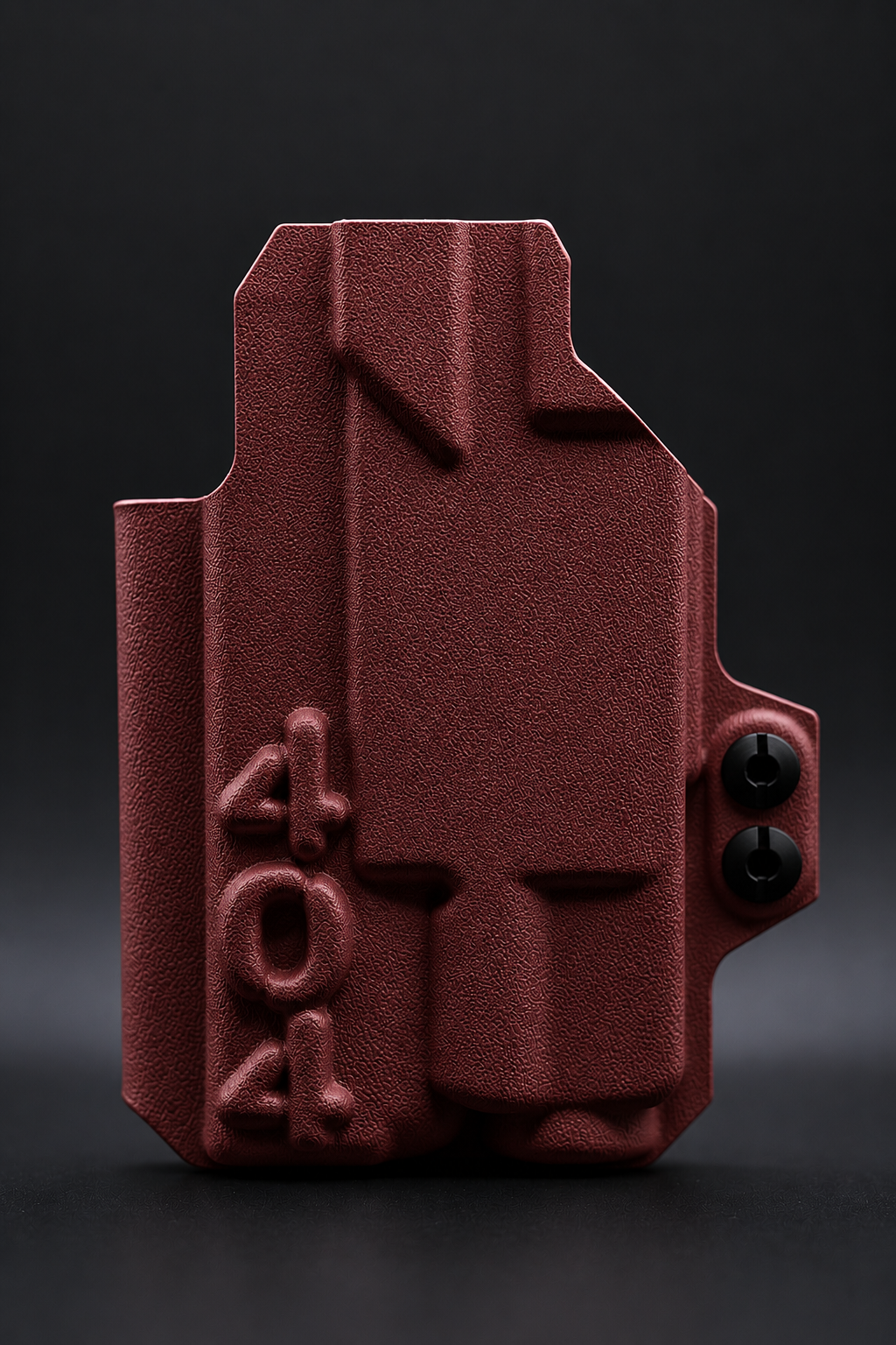 404 Concealment 503 Lightbearing IWB Kydex Holster - Blood Red