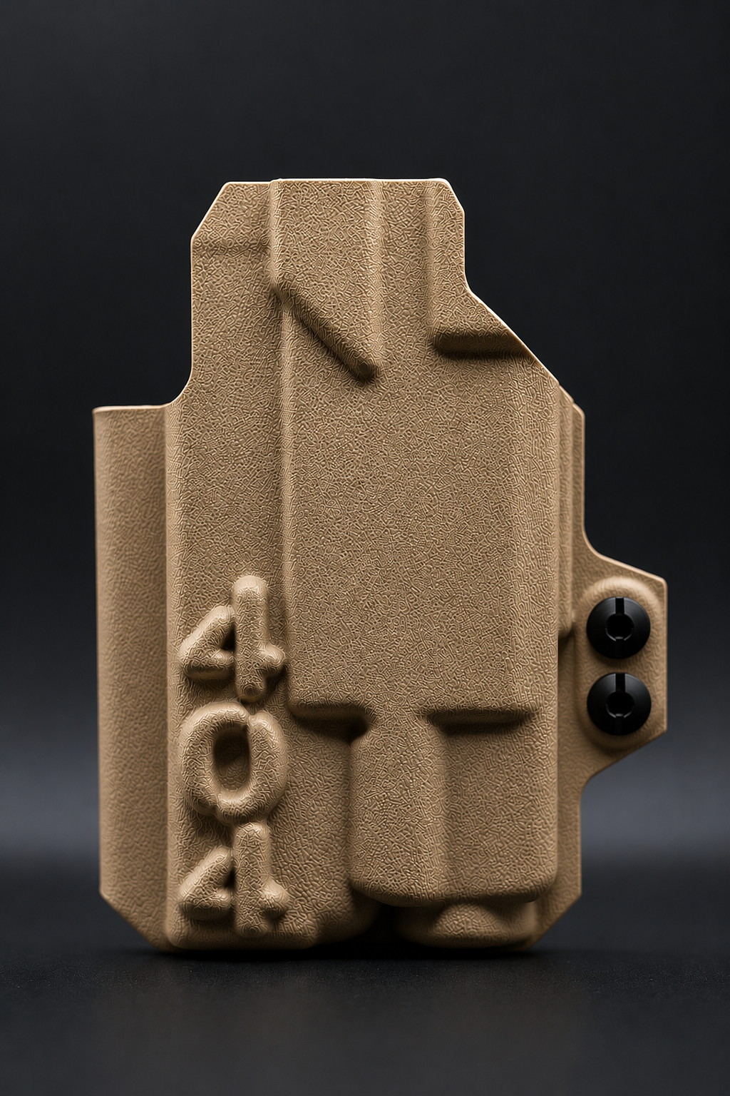 404 Concealment 503 Lightbearing IWB Kydex Holster - Flat-Dark Earth Fall